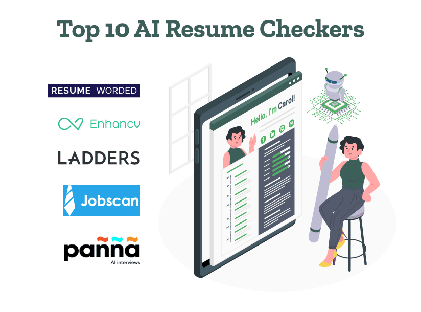List of best AI resume checkers