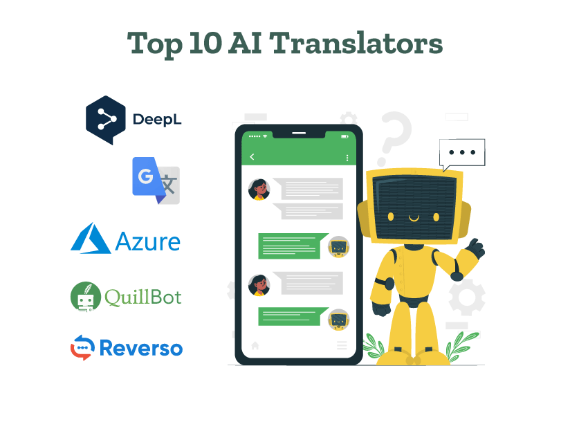 List of top 10 AI translators