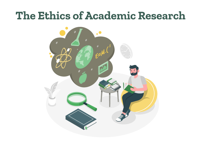A researcher explains the academic research ethics