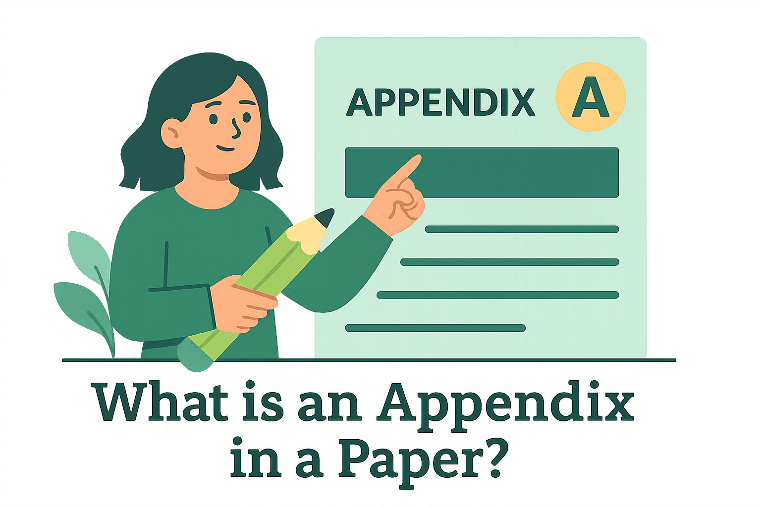 What is an appendix in a paper