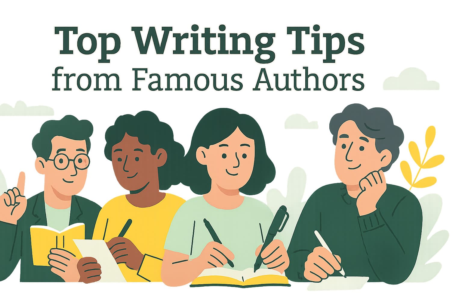 Top Writing Tips by Famous Authors