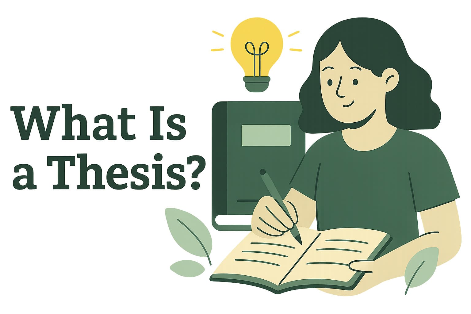 What is a thesis and how to write a thesis