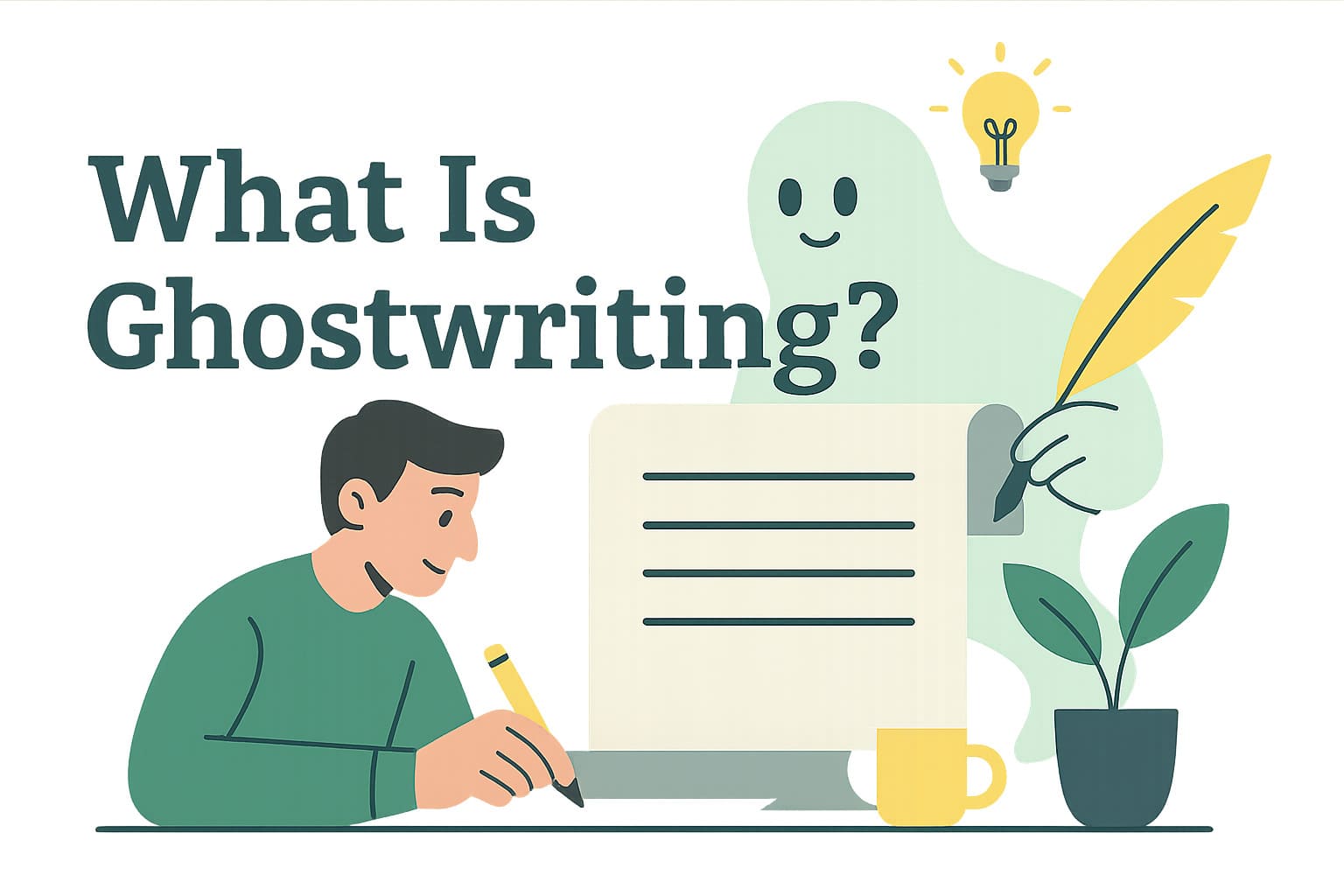 What is ghostwriting